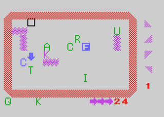 Atari GameBase Quicktrack Atari_Computing 1985