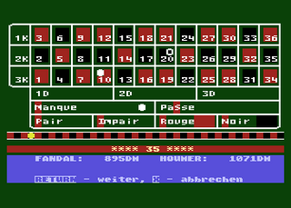 Atari GameBase Roulette (No_Publisher) 1994