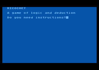 Atari GameBase Ricochet Softside_Publications 1980