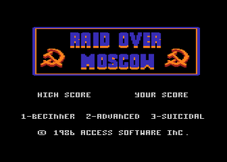 Atari GameBase Raid_Over_Moscow Access_Software 1986