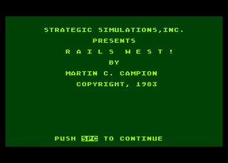 Atari GameBase Rails_West! SSI_-_Strategic_Simulations_Inc 1983
