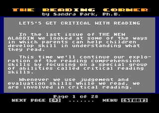 Atari GameBase Reading_Corner,_The The_New_Aladdin