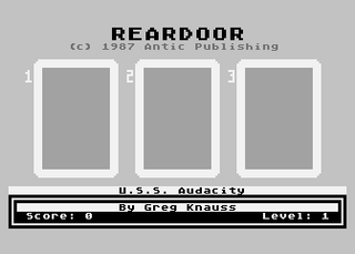 Atari GameBase Reardoor Antic 1987