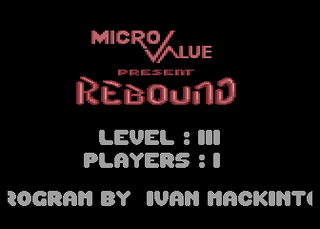Atari GameBase Rebound Micro_Value 1987