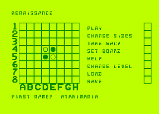 Atari GameBase Renaissance UMI 1982
