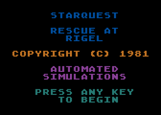 Atari GameBase Starquest_-_Rescue_At_Rigel Epyx 1981