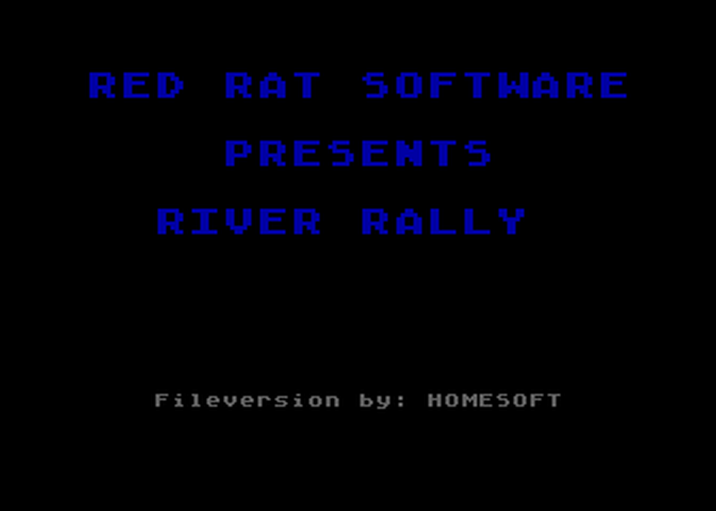 Atari GameBase River_Rally Red_Rat_Software 1987