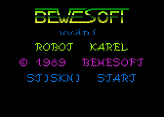 Atari GameBase Robot_Karel BeWeSoft 1989