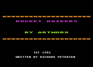 Atari GameBase Rocket_Raiders Artworx 1981