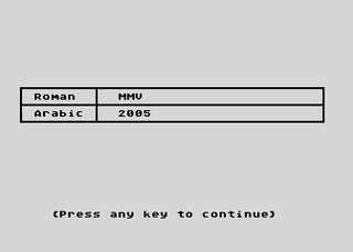 Atari GameBase Roman_Numeral_Translator Antic 1988