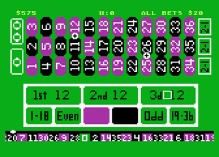 Atari GameBase Roulette Antic 1987