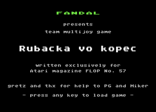 Atari GameBase Rubacka_Vo_Kopec (No_Publisher) 2014