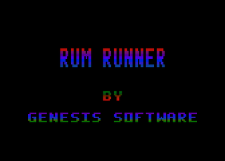 Atari GameBase Rum_Runner Genesis_Software 1982