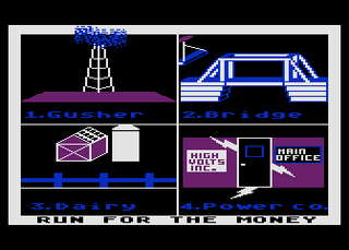 Atari GameBase Run_for_the_Money Keypunch_Software 1985