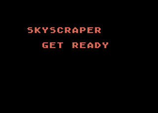 Atari GameBase Skyscraper Robtek 1986