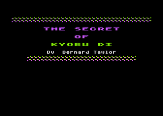 Atari GameBase Secret_Of_Kyobu_Di,_The Antic 1989