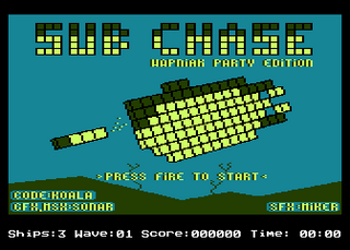 Atari GameBase Sub_Chase (No_Publisher) 2014