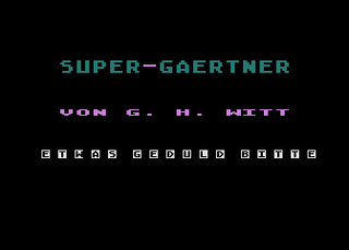 Atari GameBase Super_Gaertner Europa_Computer_Club 1985
