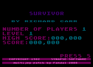 Atari GameBase Survivor_M4 (No_Publisher) 2008
