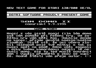 Atari GameBase Sam_Doma_II Datri_Software 1995