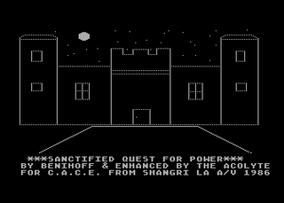 Atari GameBase Sanctified_Quest_For_Power (No_Publisher) 1986