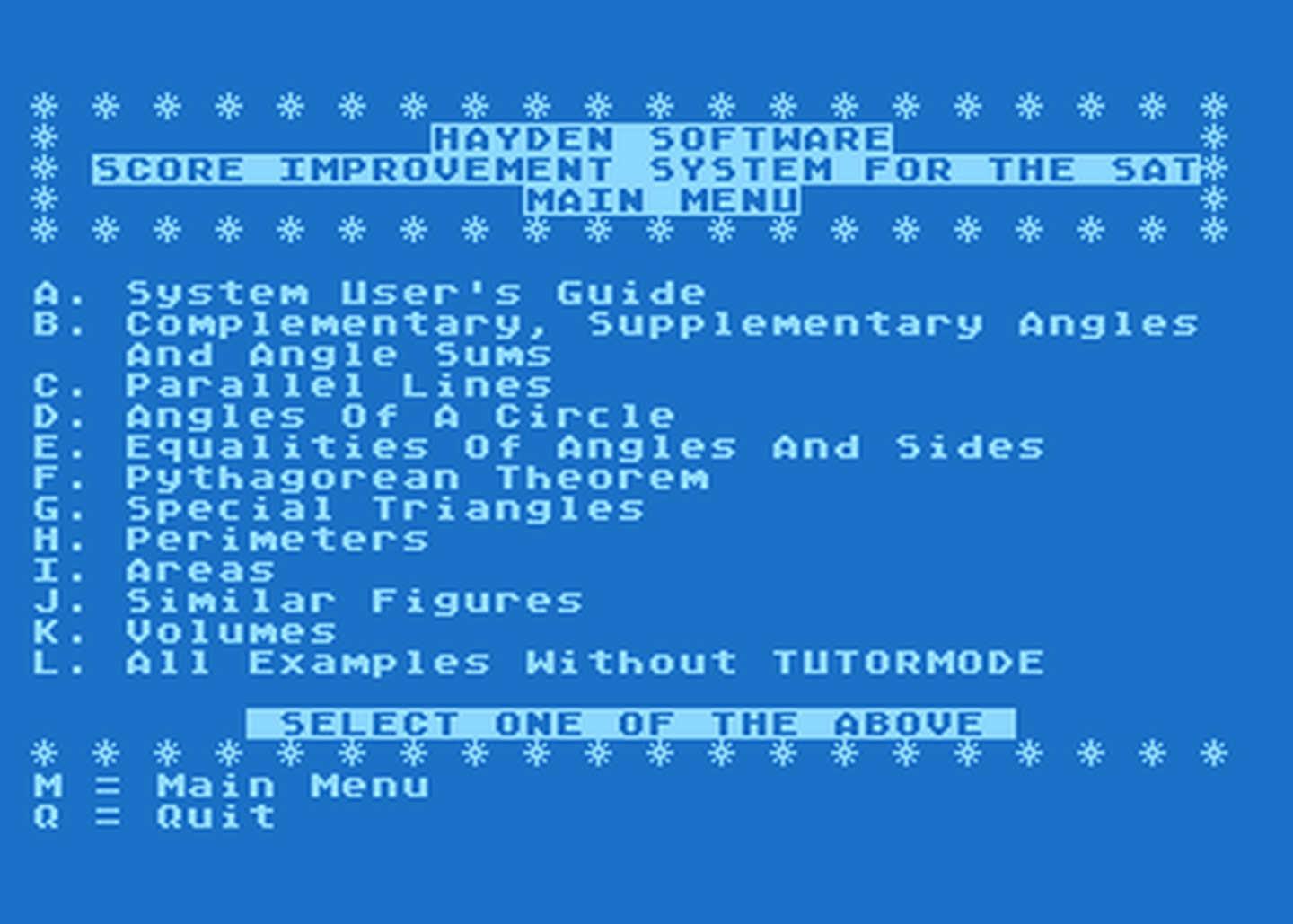 Atari GameBase Score_Improvement_System_for_the_SAT_-_Geometry Hayden_Software 1984