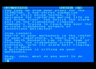 Atari GameBase Seastalker Infocom 1984