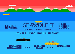 Atari GameBase Seawolf_II Epyx 1983