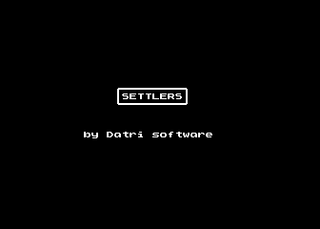 Atari GameBase Settlers Datri_Software 1996