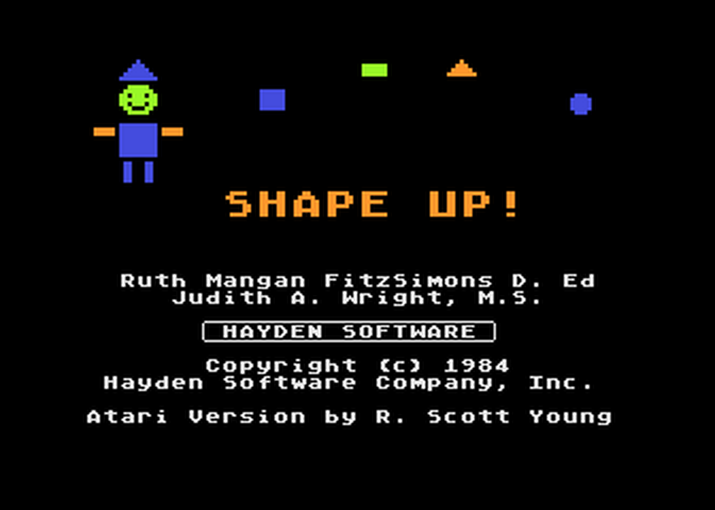 Atari GameBase Shape_up! Hayden_Software 1984