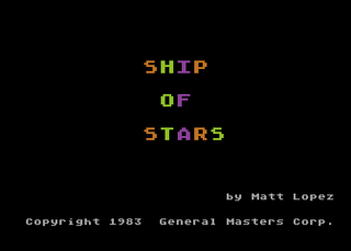 Atari GameBase Ship_Of_Stars K-Tek_Software 1983
