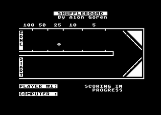Atari GameBase Shuffleboard Aim_Software
