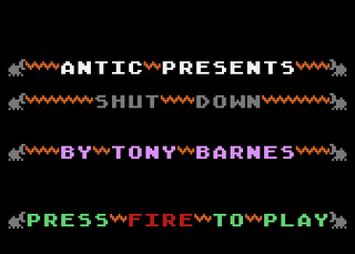 Atari GameBase Shutdown Antic 1989