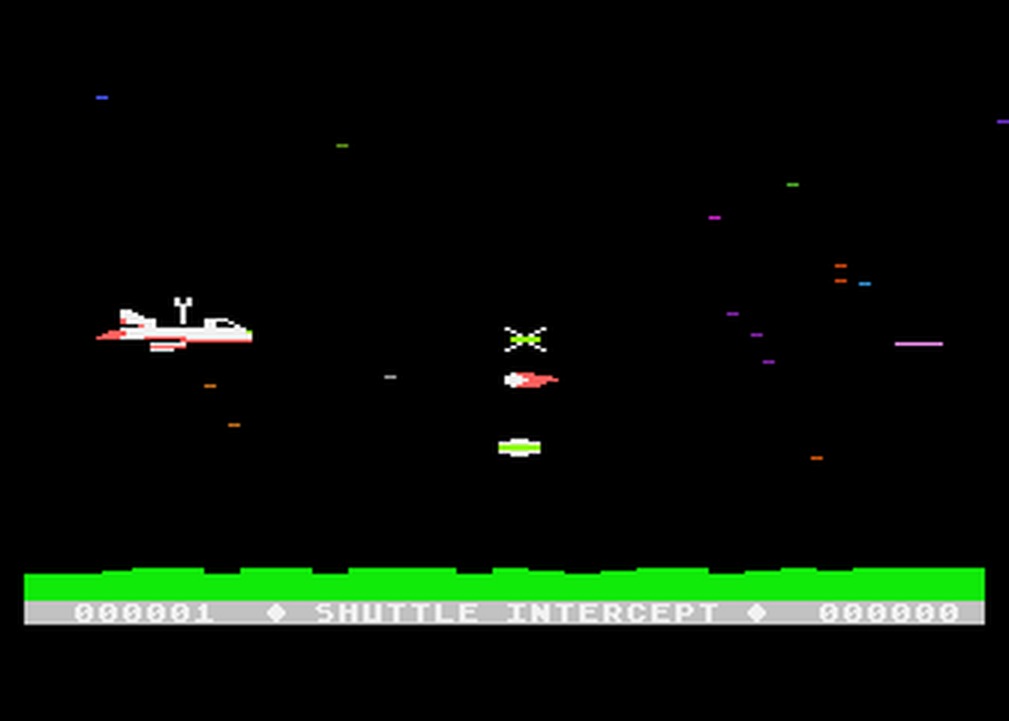 Atari GameBase Shuttle_Intercept Hayden_Software 1986