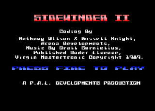 Atari GameBase Sidewinder_II Mastertronic_(UK) 1989