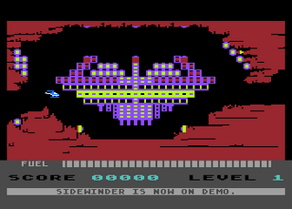 Atari GameBase Sidewinder Futureware 1986