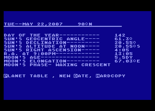Atari GameBase Skyscape Compute! 1985