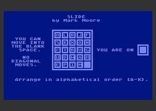 Atari GameBase Slide Antic 1985