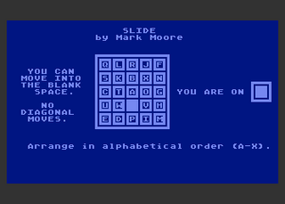 Atari GameBase Slide Antic 1985