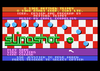 Atari GameBase Slingshot Atari_(UK) 1988
