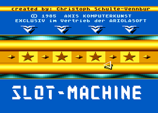 Atari GameBase Slot_Machine Ariola_(Germany) 1985