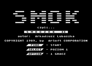 Atari GameBase Smok (No_Publisher) 1989