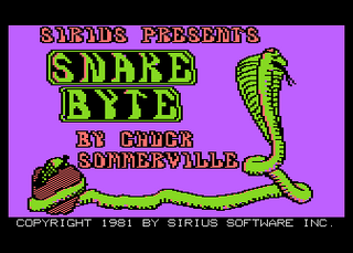 Atari GameBase Snake_Byte Sirius_Software 1981