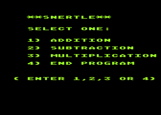 Atari GameBase Snertle Compute! 1984