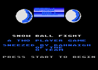 Atari GameBase Snow_Ball_Fight Q_Team