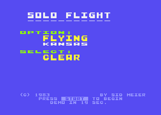 Atari GameBase Solo_Flight Microprose_Software_(USA) 1983