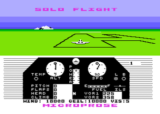 Atari GameBase Solo_Flight Microprose_Software_(USA) 1983