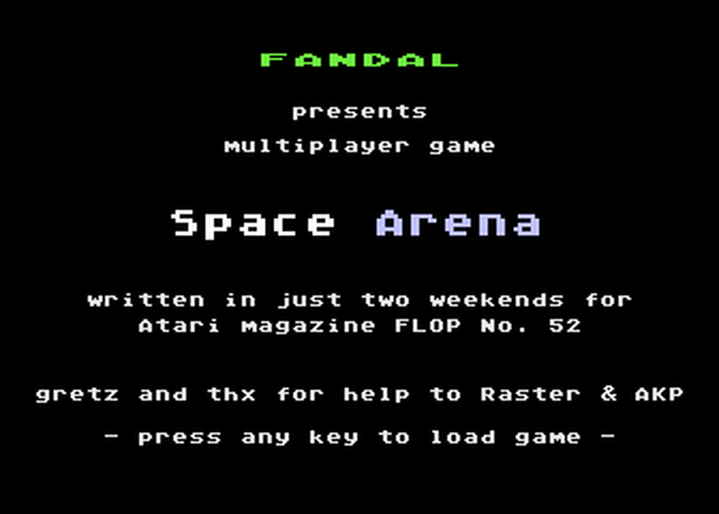 Atari GameBase Space_Arena Flop 2009