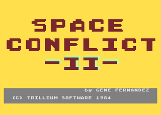 Atari GameBase Space_Conflict_II Trillium_Software 1984