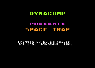 Atari GameBase Space_Trap Dynacomp 1981